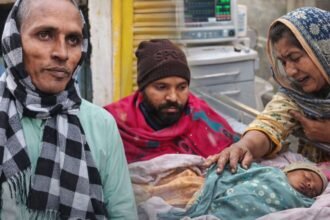 A newborn baby girl died at a private hospital in Jalalpur.