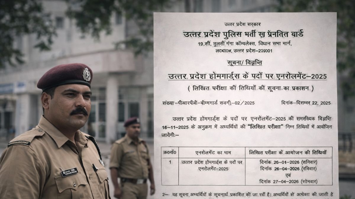 UP Home Guard Recruitment 2025