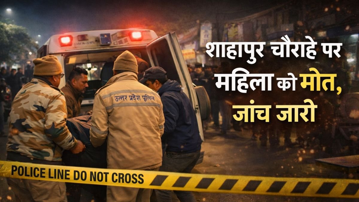 shahavpur chauraha woman death investigation