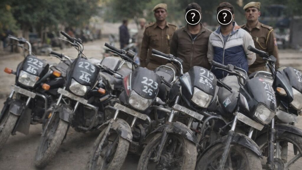 अंबेडकरनगर बाइक चोरी गिरफ़्तारी