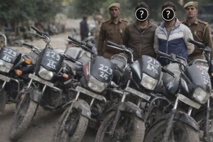 अंबेडकरनगर बाइक चोरी गिरफ़्तारी