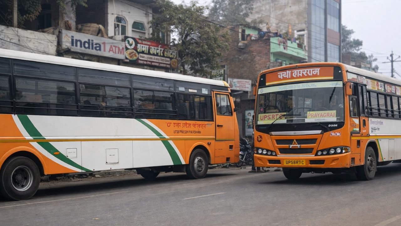A 24-hour bus service will operate from Akbarpur to Prayagraj.