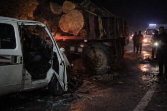 aharoli patelnagar highway par road accident