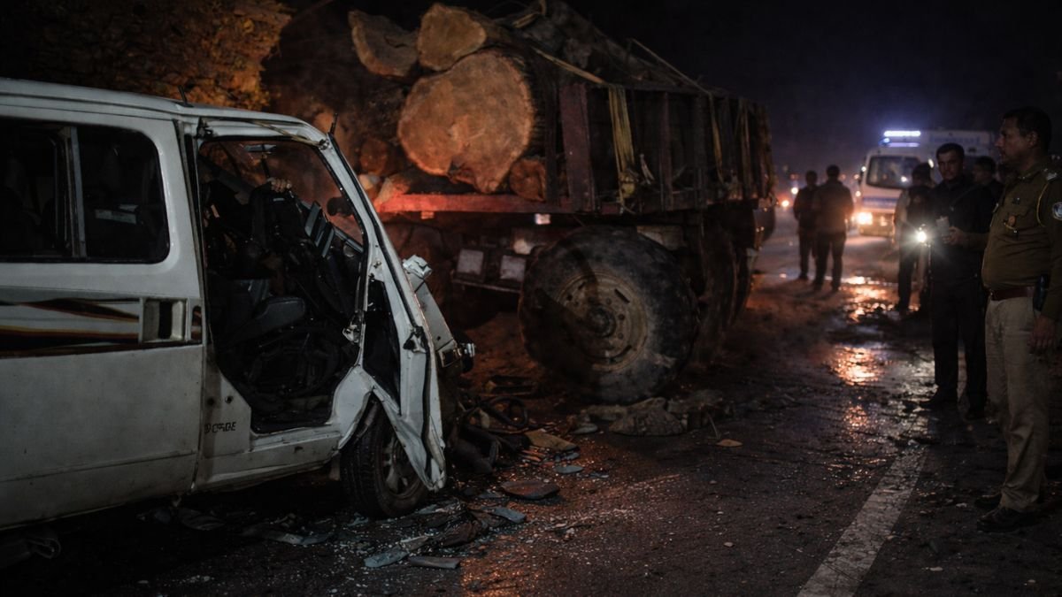 aharoli patelnagar highway par road accident