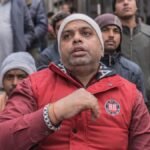 ambedkar nagar nagarpalika bhrashtachar ke khilaf dharna