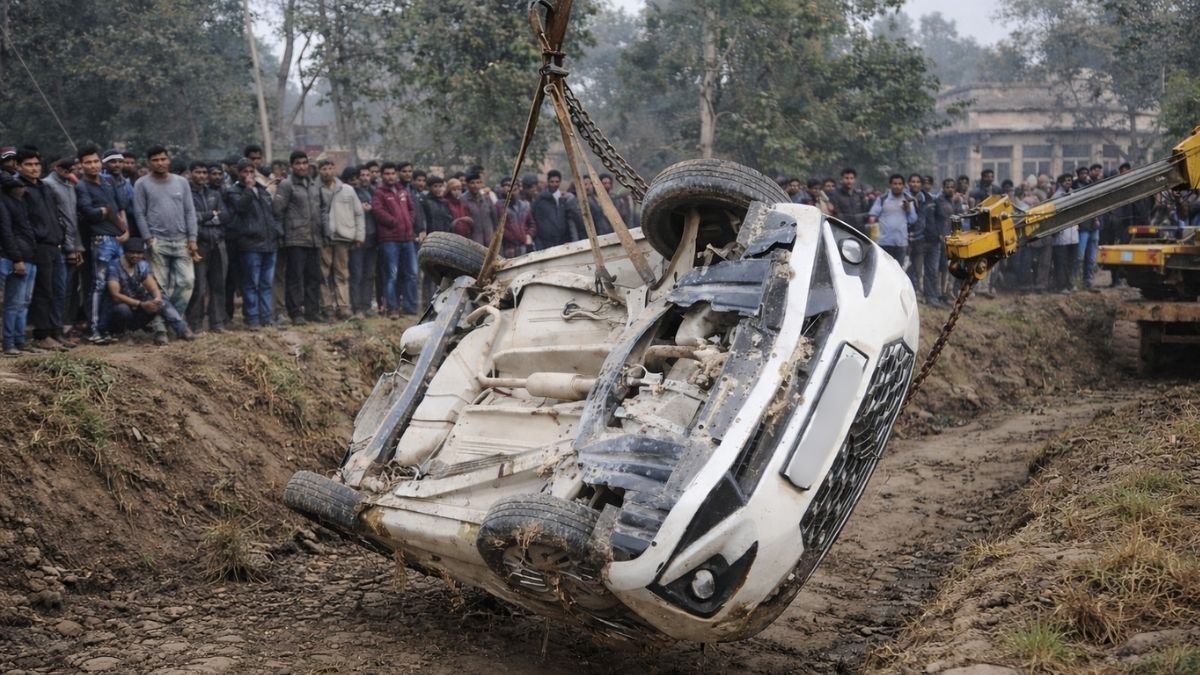 haswar-car-fell-into-canal-accident