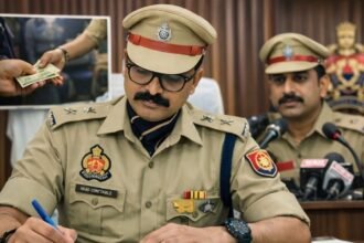 head constable suspended ambedkar nagar