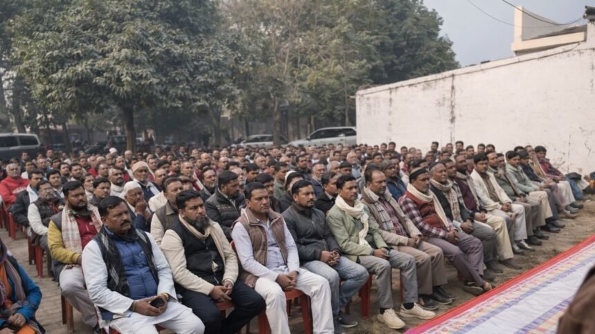 samajwadi party meeting alapur
