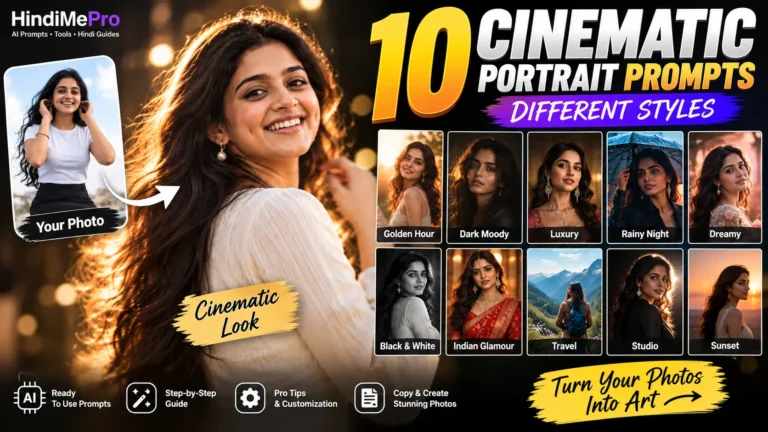 10 Best Cinematic Portrait Prompts for AI Photos