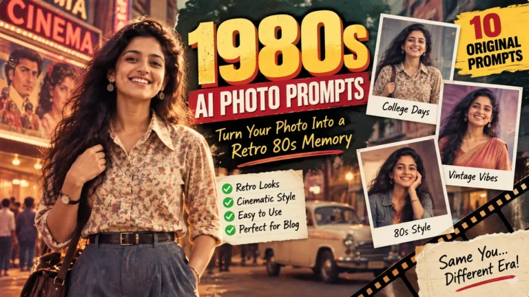 1980s Look AI Photo Editing Prompt