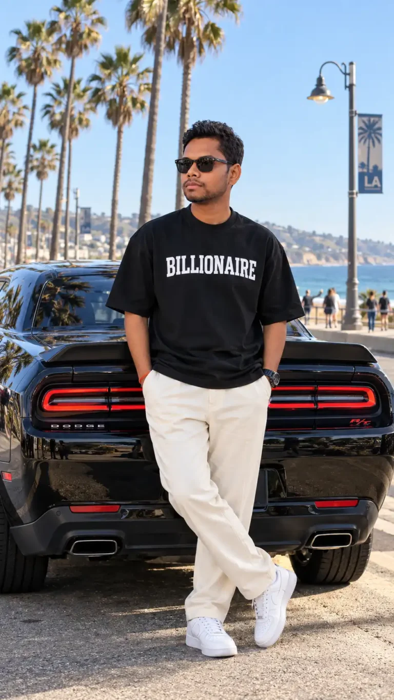 BILLIONAIRE Luxury Car AI Portrait Prompt
