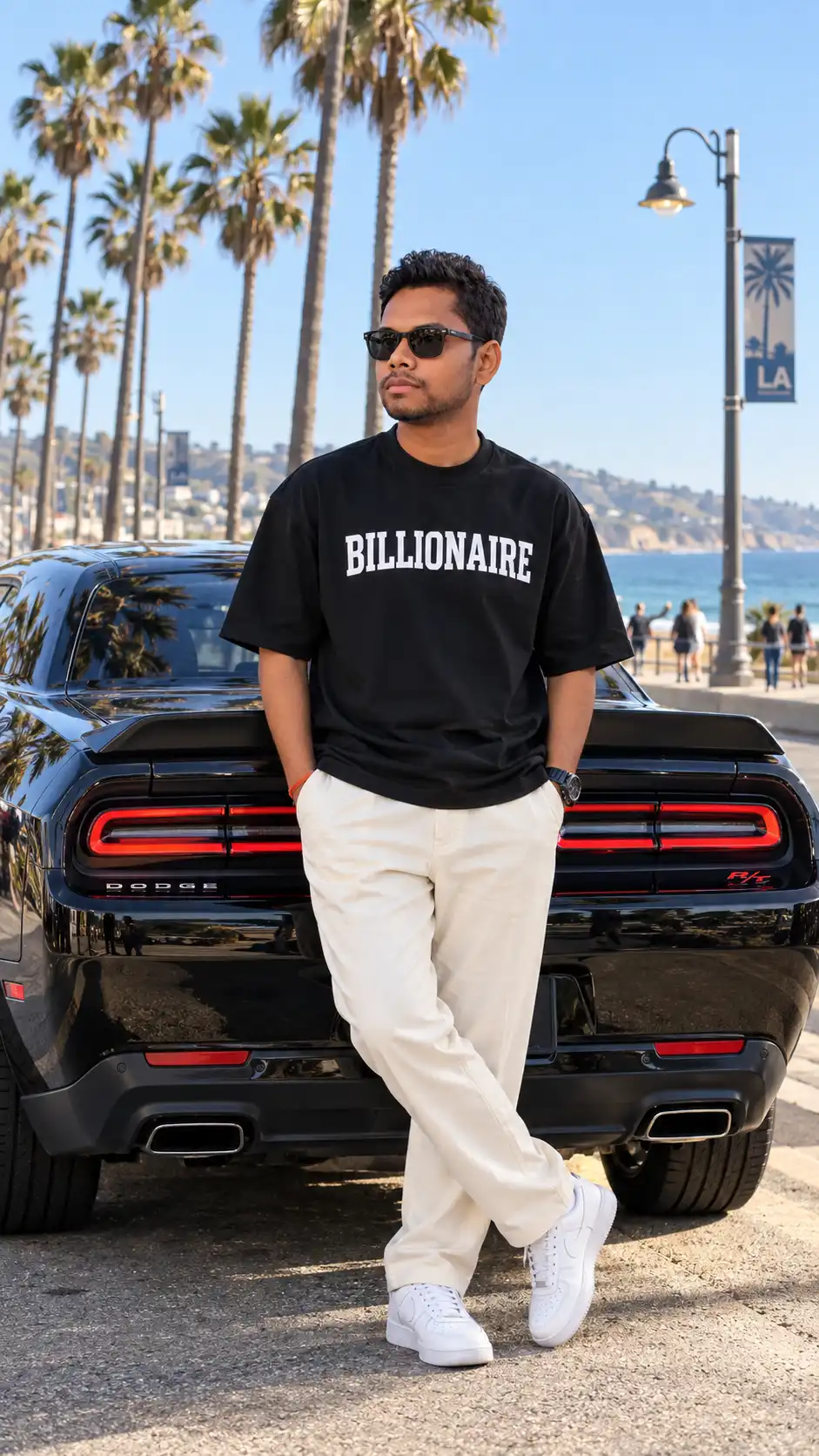 BILLIONAIRE Luxury Car AI Portrait Prompt