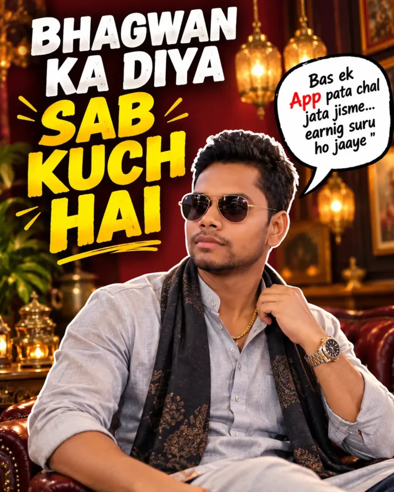Bhagwan Ka Diya Sab Kuch Hai AI Image Prompt