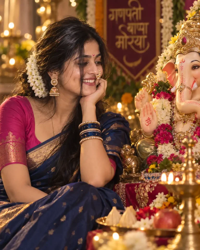 Ganesh Utsav AI Photo Prompt