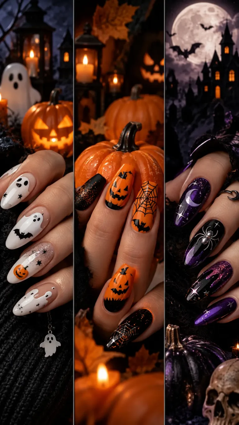Halloween-Themed Nail Designs