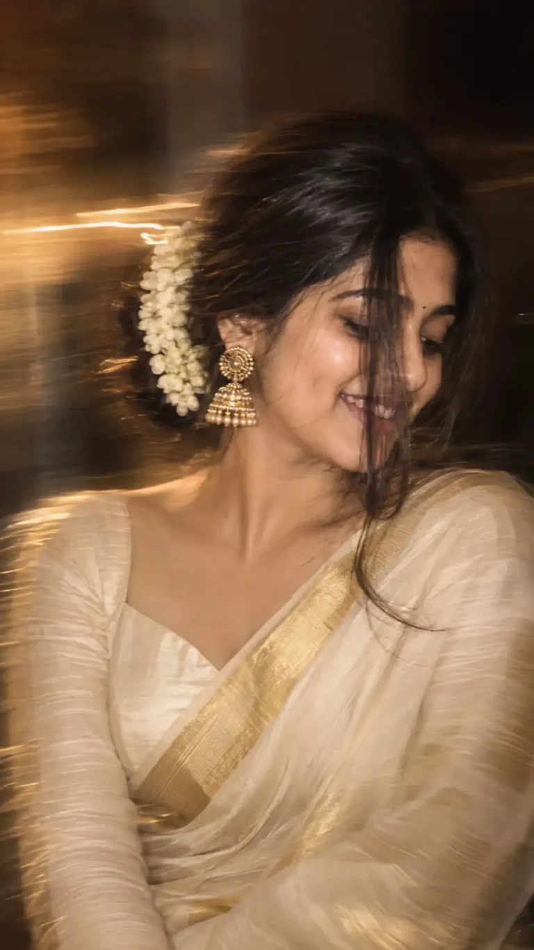 Onam Saree AI Photo Prompt