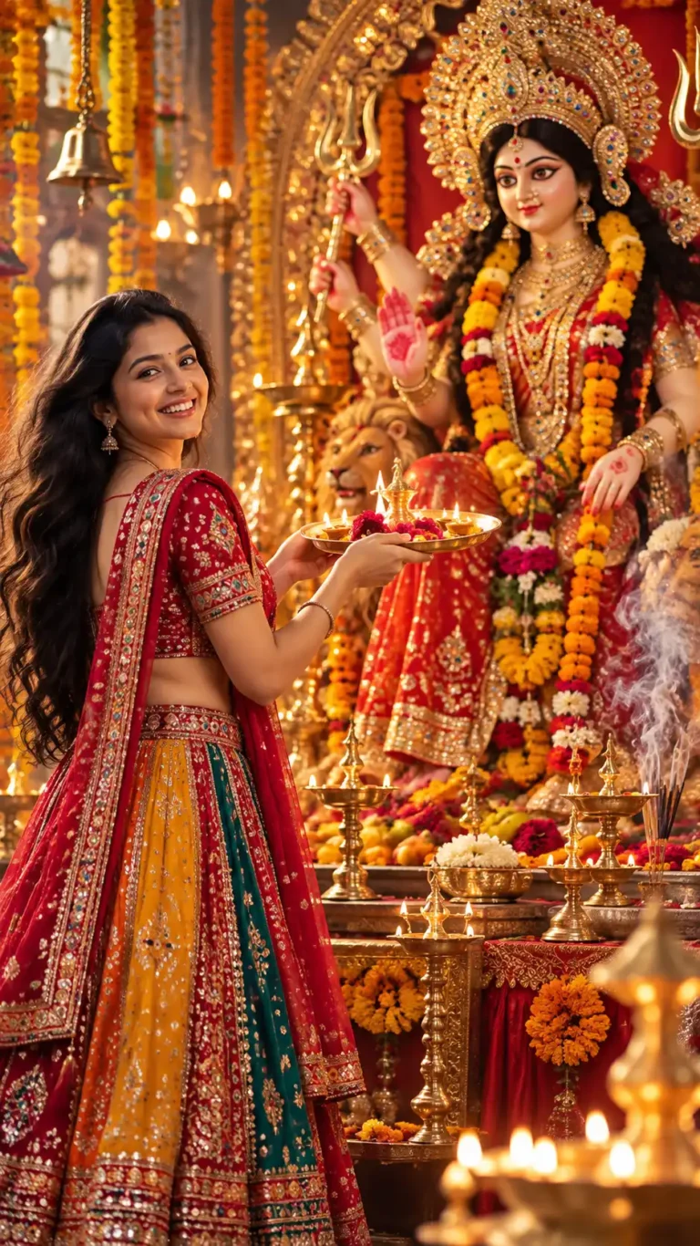Navratri AI Image Prompt